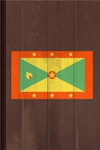 Grenada Flag Journal Notebook
