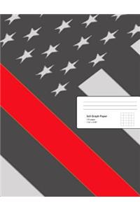 Thin Red Line Composition Notebook