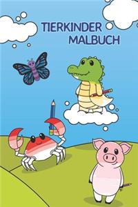 Tierkinder Malbuch