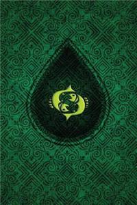 Monogram Pisces Notebook