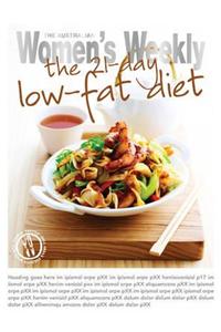 21-Day Low-Fat Diet