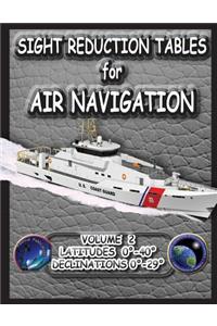 Sight Reduction Tables for Air Navigation Volume 2