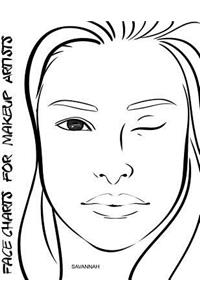 Face Charts for Makeup Artists Savannah
