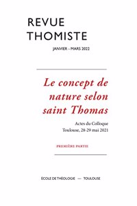 Revue Thomiste - N1/2022