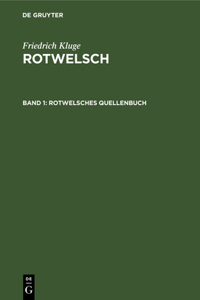 Rotwelsches Quellenbuch