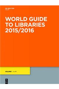 World Guide to Libraries 2015/2016
