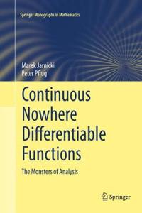 Continuous Nowhere Differentiable Functions