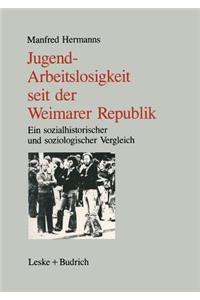 Jugendarbeitslosigkeit Seit Der Weimarer Republik