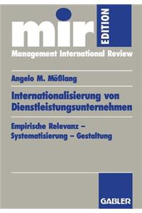 Internationalisierung von Dienstleistungsunternehmen