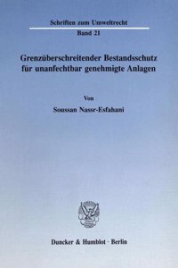 Grenzuberschreitender Bestandsschutz Fur Unanfechtbar Genehmigte Anlagen