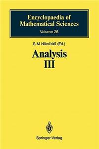 Analysis III