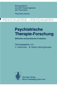 Psychiatrische Therapie-Forschung