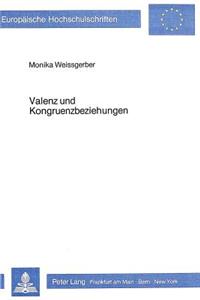 Valenz- Und Kongruenzbeziehungen