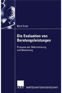 Die Evaluation Von Beratungsleistungen