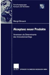 Akzeptanz Neuer Produkte