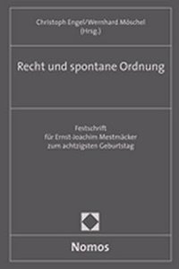 Recht Und Spontane Ordnung