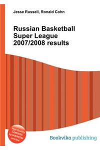 Russian Basketball Super League 2007/2008 Results