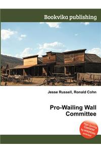 Pro-Wailing Wall Committee