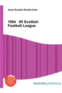 1994 95 Scottish Football League