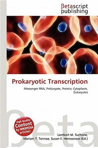 Prokaryotic Transcription