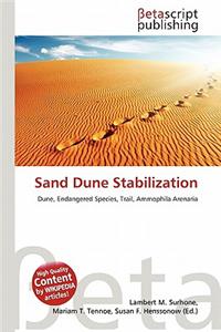 Sand Dune Stabilization