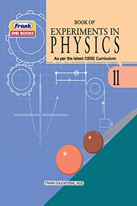 Frank EMU Books Lab Manual CBSE Book of Experiments in Physics Class 11