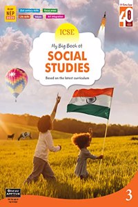 Ratna Sagar ICSE My Big Book Of Social Studies Book 3 - Social Studies Book For Class 3