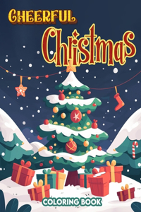 Cheerful Christmas Coloring Book