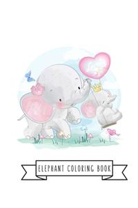 Elephant Coloring Book