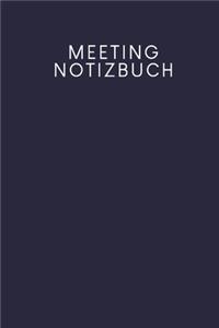 Meeting Notizbuch