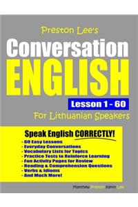 Preston Lee's Conversation English For Lithuanian Speakers Lesson 1 - 60