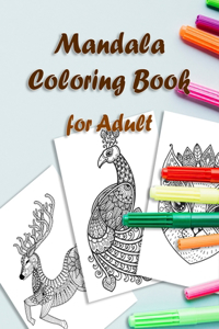 Mandala Coloring Book for Adult