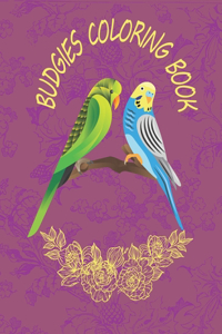 Budgies Coloring Book