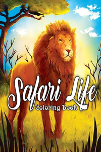 Safari Life Coloring Book