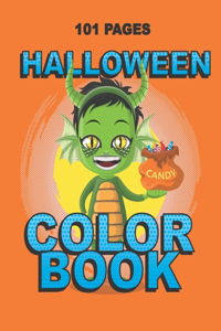 Halloween Color Book: Teenager and Adult Coloring Gift Book for Unique Halloween Gift or Birthday Present