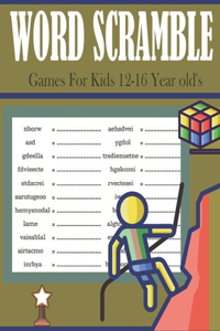 Word Scramble Games For Kids 12-16 Year old's