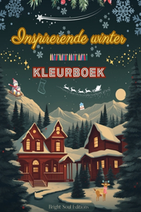 Inspirerende winter Kleurboek Prachtige winter- en kerstelementen in prachtige creatieve patronen
