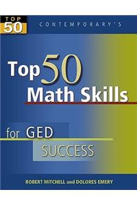 Top 50 Math Skills for GED Success, Student Text Only