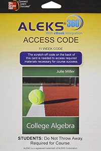 Aleks 360 Access Card (11 Weeks) for College Algebra