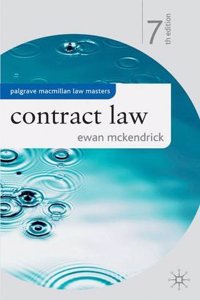 Contract Law (Palgrave Macmillan Law Masters)