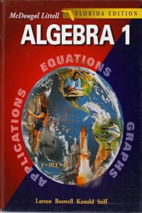 McDougal Littell High School Math Florida: Student Edition Algebra 1 2004