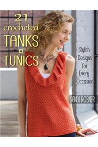 21 Crocheted Tanks + Tunics