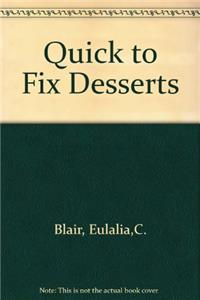 Quick-To-Fix Desserts for Foodservice Menu Planning