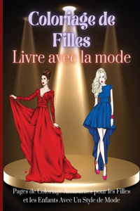 Livre de Coloriage pour Filles avec Mode
