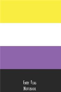 Enby Flag Notebook