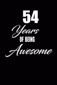 54 years of being awesome