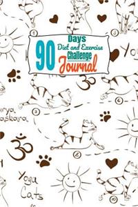 90 Days Diet And Exercise Challenge Journal