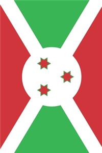 Burundi Travel Journal - Burundi Flag Notebook - Burundian Flag Book
