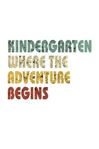 Kindergarten Where The Adventure Begins