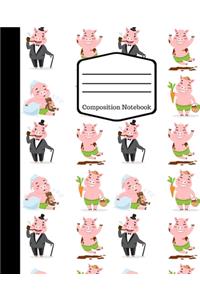 Pig Composition Notebook